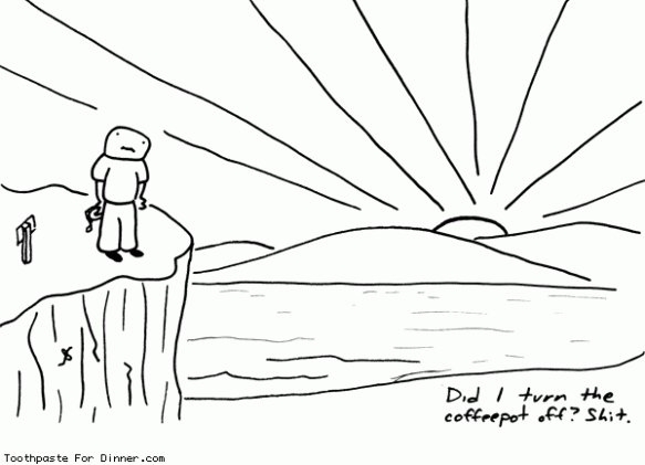 Vacation Coffee Comic